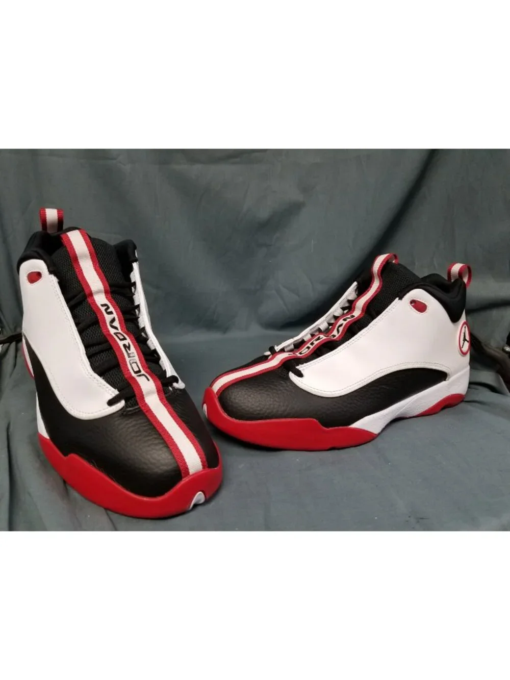 Jordan Jumpman Pro Quick White Red Black FB9978 161 Mens Size 11 NEW NO BOX!